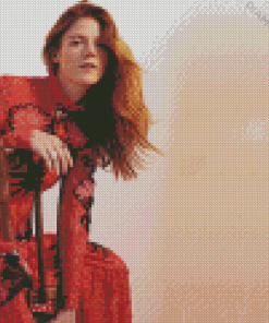 Actress Rose Leslie Diamond Paintings