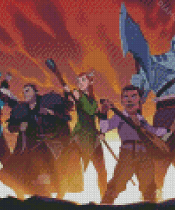 The Legend Of Vox Machina Diamond Paintings