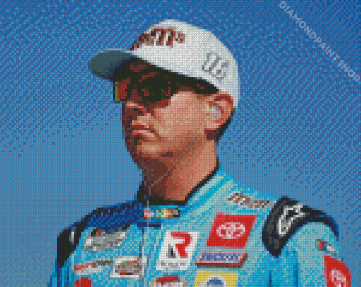 Kyle Busch Driver Diamond Paintings