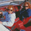 Thelma And Louise Characters Diamond Paintings