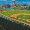 Wrigley Field Stadium Chicago Diamond Paintings