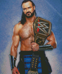 WWE Champion Diamond Paintings