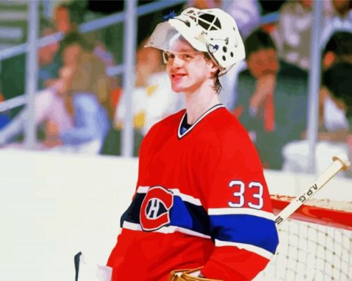 Young Patrick Roy Diamond Paintings