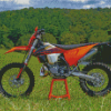 Ktm 250 Bike Diamond Paintings