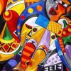 Abstract African Faces Diamond Paintings