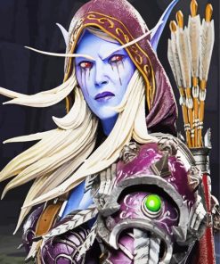 Sylvanas Windrunner Diamond Paintings