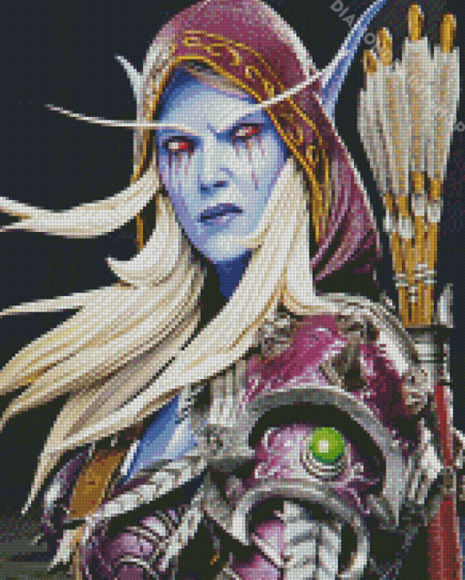 Sylvanas Windrunner Diamond Paintings