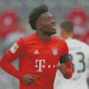 Alphonso Davies Footballer Diamond Paintings