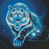 Fantasy Lightining Tiger Diamond Paintings