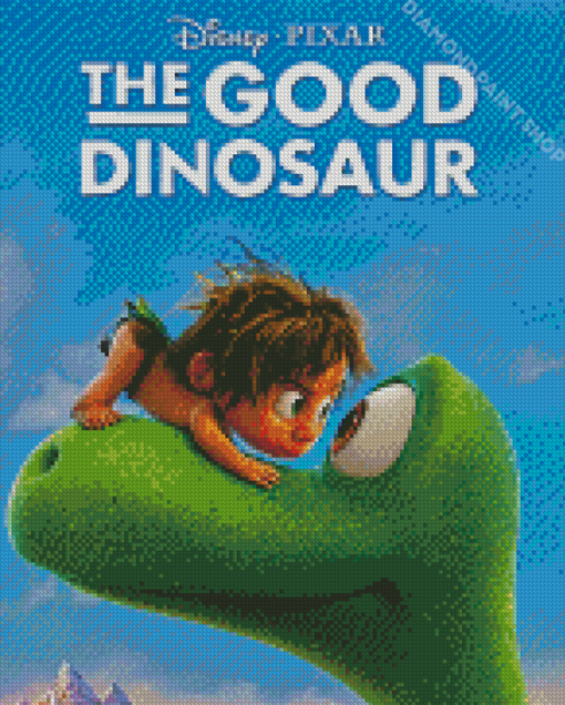 Animated Movie The Good Dinasaur Diamond Paintings