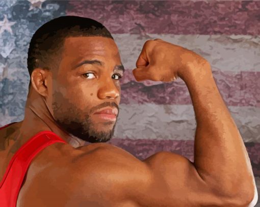 Jordan Burroughs Athlete Diamond Paintings