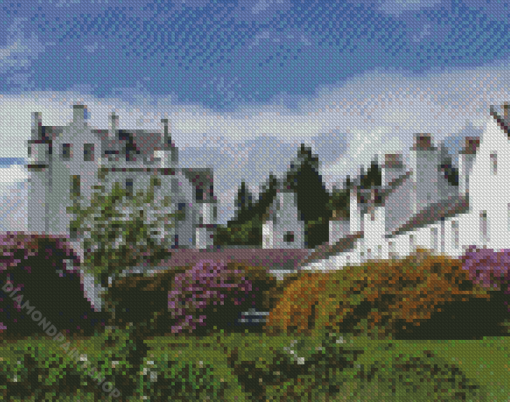 Balmoral Castle Aberdeen Diamond Paintings