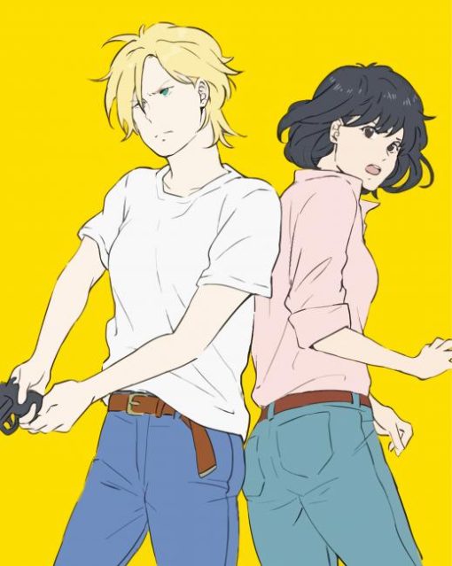 Banana Fish Anime Manga Diamond Paintings