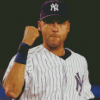 Derek Jeter Player Diamond Paintings