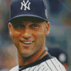 Derek Jeter Baseballer Diamond Paintings