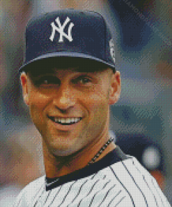 Derek Jeter Baseballer Diamond Paintings