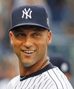 Derek Jeter Baseballer Diamond Paintings