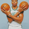 Giannis Antetokounmpo Diamond Paintings