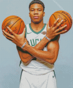 Giannis Antetokounmpo Diamond Paintings