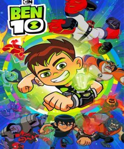 Ben 10 Animation Diamond Paintings