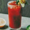 Bloody Mary Drink Diamond Paintings