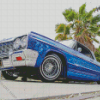 Blue Chervolet Lowrider Diamond Paintings