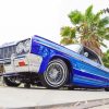 Blue Chervolet Lowrider Diamond Paintings