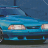 Blue Fox Body Diamond Paintings