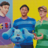 Blue Clues Diamond Paintings