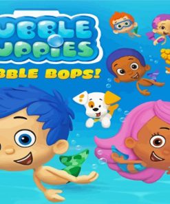 Bubble Guppies Poster Diamond Paintings