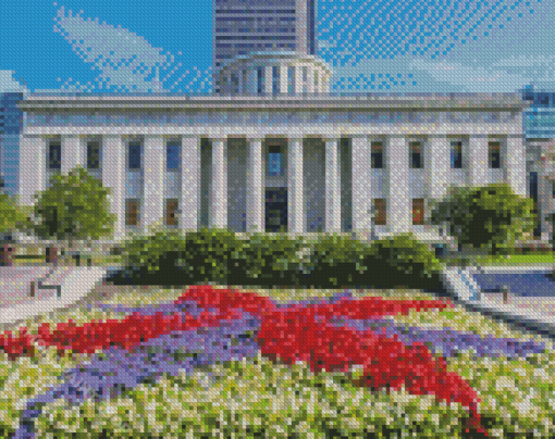 Columbus Ohio Statehouse Diamond Paintings