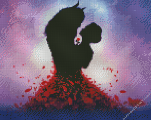 Disney Beauty Silhouette Diamond Paintings