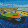 Dodger Stadium In Los Angeles Diamond Paintings