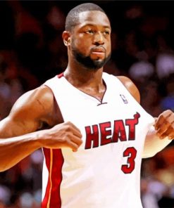 Dwayne Wade Player Diamond Paintings