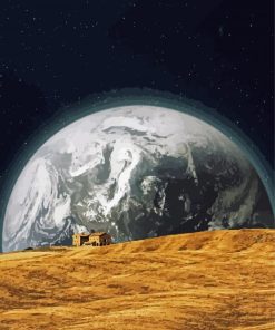 Earth Rise Diamond Paintings