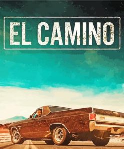 Illustration El Camino Diamond Paintings