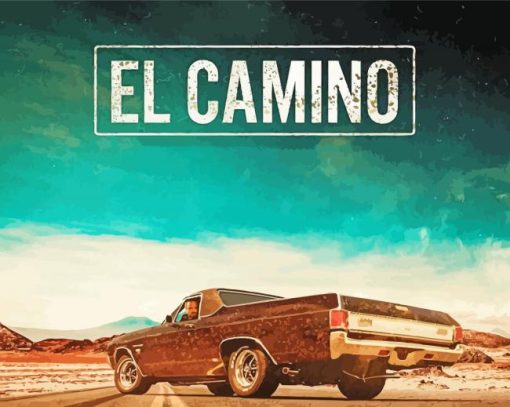 Illustration El Camino Diamond Paintings