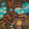 Fairy House Art Diamond Paintings