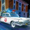 Ghostbusters Ecto 1 Art Diamond Paintings