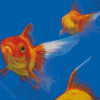 Gold Fish Diamond Paintings