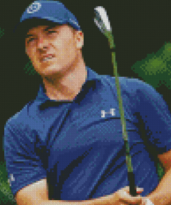 Golf Player Jordan Spieth Diamond Paintings