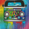 Hippie Van Colorful Diamond Paintings