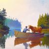 Isle Royale Cowboy Art Diamond Paintings