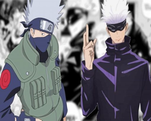 Kakashi And Gojo Anime Diamond Paintings