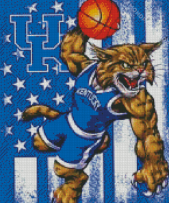 Kentucky Wildcats Basketball Team Diamond Paintings