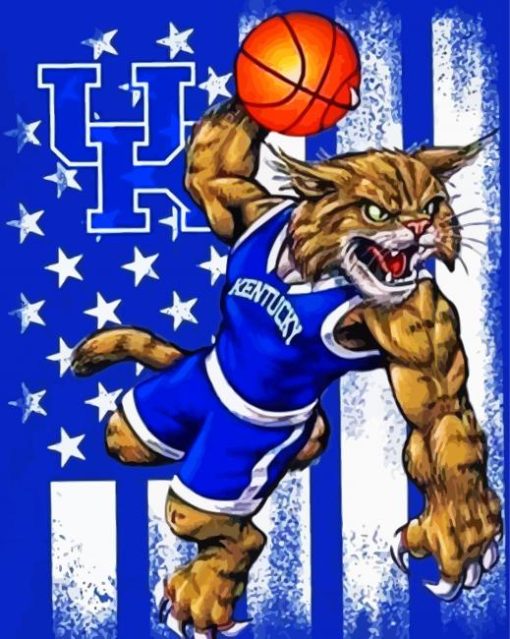 Kentucky Wildcats Basketball Team Diamond Paintings