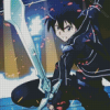 Kirito Anime Diamond Paintings