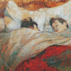 Le Lit By Toulouse Lautrec Diamond Paintings