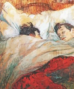 Le Lit By Toulouse Lautrec Diamond Paintings