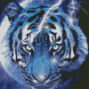 Lightining Tiger Diamond Paintings